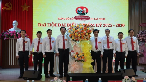 Công ty Điện lực Tây Ninh tổ chức thành công Đại hội đại biểu Đảng bộ nhiệm kỳ 2025–2030