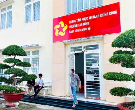 Phường Tân Ninh sẵn sàng vận hành theo mô hình chính quyền địa phương 2 cấp