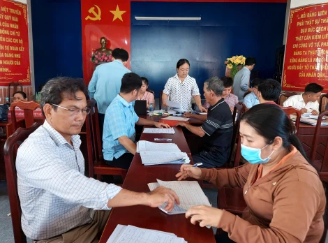 Thị xã Trảng Bàng chi trả đợt 1 bồi thường, hỗ trợ giải phóng mặt bằng dự án cao tốc