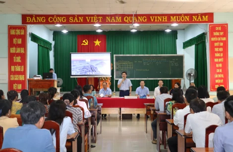 Lãnh đạo tỉnh kiểm tra công tác chuẩn bị tổ chức kỳ thi tốt nghiệp THPT năm 2025