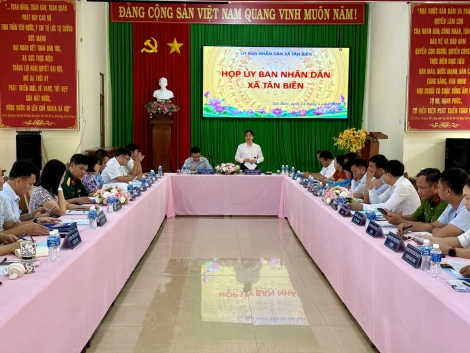 Tân Biên: Vận hành thử nghiệm mô hình chính quyền địa phương 2 cấp