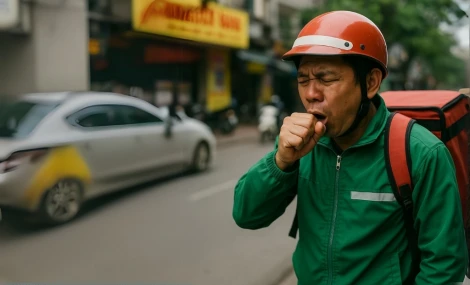 Hay ho đau họng do làm việc ngoài trời – Cổ họng đang kêu cứu!