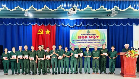 Hội Cựu thanh niên xung phong tỉnh Tây Ninh họp mặt kỷ niệm 75 năm ngày truyền thống
