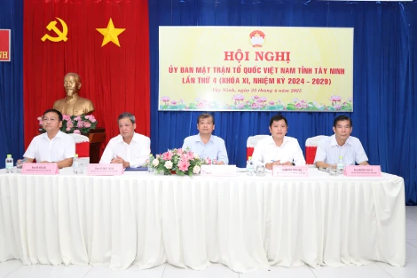 Uỷ ban MTTQVN các cấp của tỉnh kết thúc hoạt động từ ngày 30.6