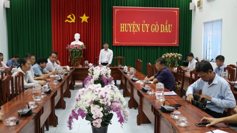 Gò Dầu: Vận hành thử nghiệm Trung tâm Phục vụ hành chính công chính quyền hai cấp