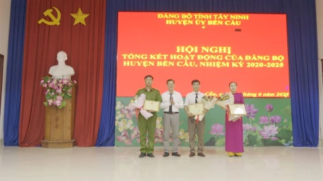 Nhiệm kỳ 2020-2025: Kinh tế - xã hội huyện Bến Cầu tiếp tục phát triển ổn định