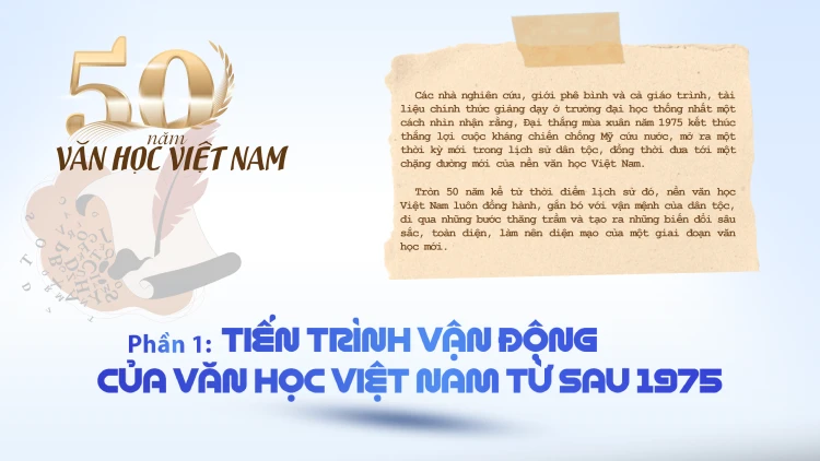 Phần 1: Tiến trình vận động của văn học Việt Nam từ sau 1975