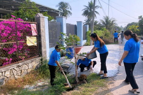 Hội Liên hiệp Phụ nữ tỉnh triển khai hiệu quả mô hình “Gia đình 5 có, 3 sạch” tại xã Trường Đông