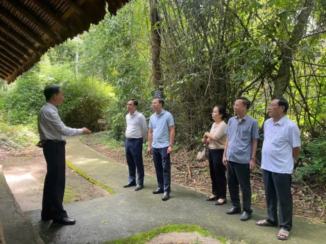 Kiểm tra công tác quản lý tại Khu di tích lịch sử quốc gia đặc biệt Căn cứ Trung ương Cục miền Nam