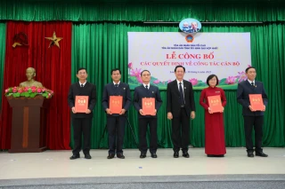 Công bố công tác cán bộ Toà án nhân dân tỉnh Tây Ninh sau hợp nhất