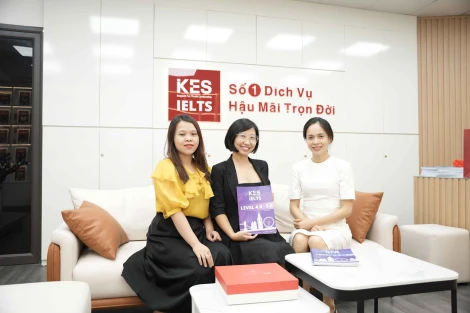 Trung tâm dạy IELTS online uy tín cam kết đầu ra chia sẻ từ IKES