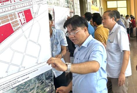 Công bố phương án bồi thường dự án khu dân cư, thương mại dịch vụ hơn 81ha