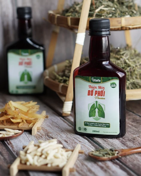 Viên ngậm và siro Thiên Môn Bổ Phổi premium và combo tác động kép cho người bị ho, viêm họng