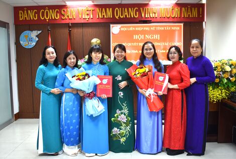 Công bố quyết định bổ nhiệm Phó Chủ tịch Hội LHPN tỉnh Tây Ninh