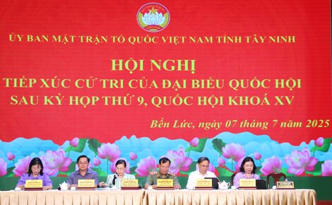 Cử tri xã Bến Lức quan tâm nhiều đến việc an cư sau quy hoạch