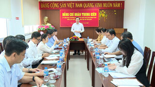 Lãnh đạo UBND tỉnh làm việc với Sở Dân tộc và Tôn giáo