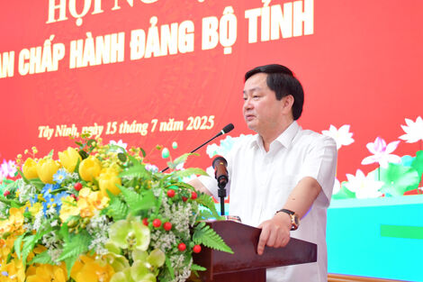 Đoàn kết, thống nhất, trách nhiệm, tôn trọng, đồng lòng hoàn thành thắng lợi Nghị quyết Tỉnh ủy năm 2025