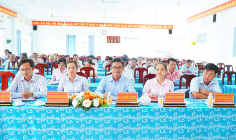 Xã Phước Lý triển khai kế hoạch chuẩn bị đại hội đảng bộ, chi bộ cơ sở