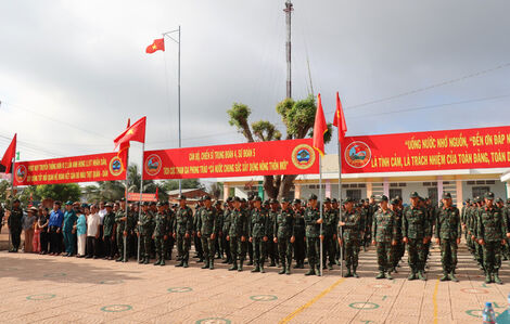Trung đoàn 4, Sư đoàn 5: Ra quân làm công tác dân vận đợt 1 năm 2025