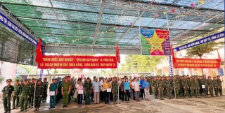 Xã Tân Hòa ra quân làm công tác dân vận đợt 1 năm 2025