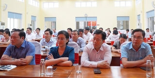 Xã Cần Giuộc họp mặt cán bộ, công chức, viên chức và người hoạt động không chuyên trách sau sáp nhập