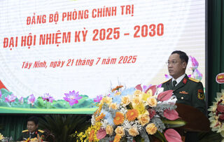 Đảng bộ Phòng Chính trị, Bộ Chỉ huy Quân sự tỉnh lãnh đạo giữ vững trận địa tư tưởng trong lực lượng vũ trang tỉnh