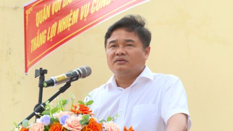 Xã Phước Chỉ ra quân làm công tác dân vận