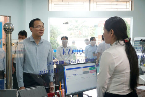 Phó Chủ tịch UBND tỉnh Tây Ninh Đoàn Trung Kiên thăm, làm việc tại xã Long Cang