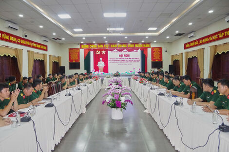 Ban Chỉ huy phòng thủ khu vực 3 - Tân Ninh: Rút kinh nghiệm về tình hình chấp hành kỷ luật 6 tháng đầu năm 2025