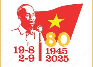 Tuyên truyền kỷ niệm 80 năm Cách mạng Tháng Tám: Mẫu logo chính thức