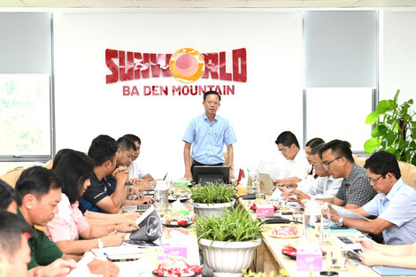 Triển khai công tác tổ chức Giải chạy ''BaDen Mountain International Marathon 2025''