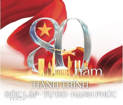 Công bố mẫu biểu trưng Triển lãm Thành tựu Đất nước nhân dịp 80 năm Quốc khánh