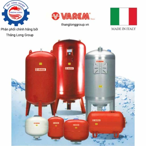 Thăng Long Group – Nhà cung cấp Bình tích áp Varem chính hãng, uy tín, giá cả hợp lý