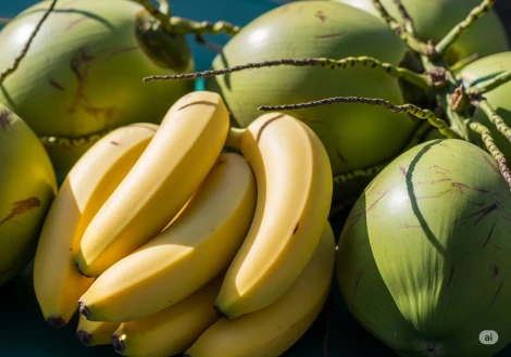Vì sao bệnh nhân thận cần tránh ăn cùng lúc dừa và chuối?