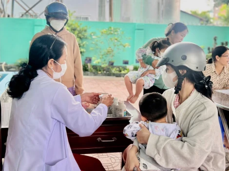 Tây Ninh: Triển khai Chiến dịch bổ sung vitamin A và cân đo trẻ đợt 1 năm 2025