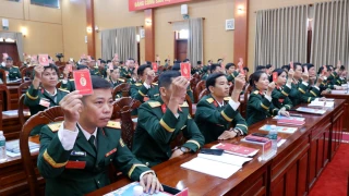 Đảng bộ Ban Chỉ huy Phòng thủ khu vực 3 – Tân Ninh: Đại hội lần thứ I, nhiệm kỳ 2025 - 2030