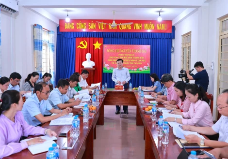 Phó Bí thư Tỉnh ủy Nguyễn Thanh Hải: Đổi mới phương thức lãnh đạo để vận hành tốt chính quyền 2 cấp