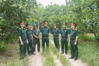 Bộ Chỉ huy Quân sự tỉnh Tây Ninh kiểm tra công tác quản lý, sử dụng đất quốc phòng