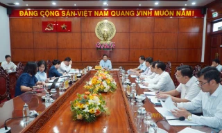 Phó Bí thư Thường trực Tỉnh ủy Nguyễn Mạnh Hùng: Văn kiện đại hội phải mang tính định hướng lâu dài