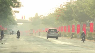 Xã Vĩnh Hưng: Rực rỡ cờ hoa chào mừng Đại hội đại biểu Đảng bộ xã nhiệm kỳ 2025-2030