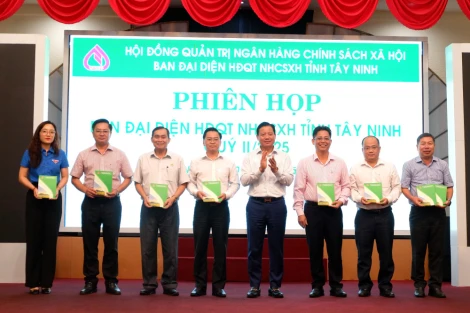 Tổng nguồn vốn Ngân hàng Chính sách xã hội tỉnh Tây Ninh hơn 11.732 tỉ đồng
