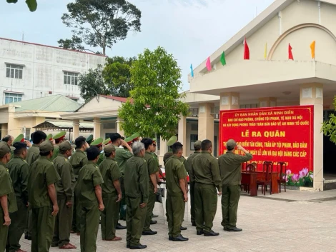 Công an xã Ninh Điền nỗ lực vì bình yên của Nhân dân