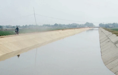 Phát huy hiệu quả hệ thống công trình thủy lợi