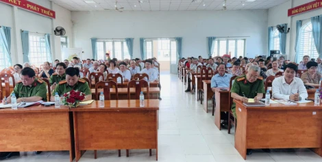 Công an phường Tân Ninh thực hiện tốt công tác bảo đảm an ninh trật tự trên địa bàn