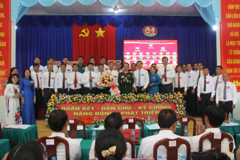 Đồng chí Trần Văn Cường được chỉ định giữ chức vụ Bí thư Đảng ủy xã Khánh Hưng, nhiệm kỳ 2025-2030