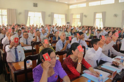 Xã Tân Hưng đề ra 14 chỉ tiêu Nghị quyết thực hiện trong nhiệm kỳ 2025-2030