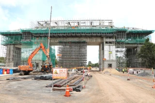 Dự án xây dựng Cửa khẩu Quốc tế Tân Nam phấn đấu hoàn thành vào cuối tháng 8/2025