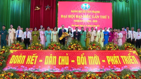 Đồng chí Lê Xuân Khang được chỉ định giữ chức vụ Bí thư Đảng ủy xã Tân Thạnh, nhiệm kỳ 2025-2030