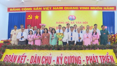 Ông Lê Anh Tâm được chỉ định giữ chức Bí thư Đảng ủy xã Tân Hội, nhiệm kỳ 2025-2030