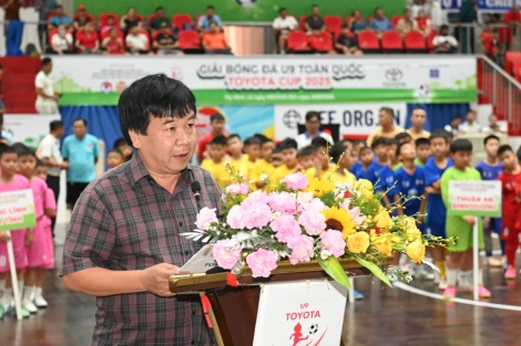 Khai mạc giải Bóng đá U9 toàn quốc - Toyota cup 2025